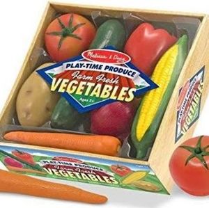 Melissa & doug playtime realistic vegtables